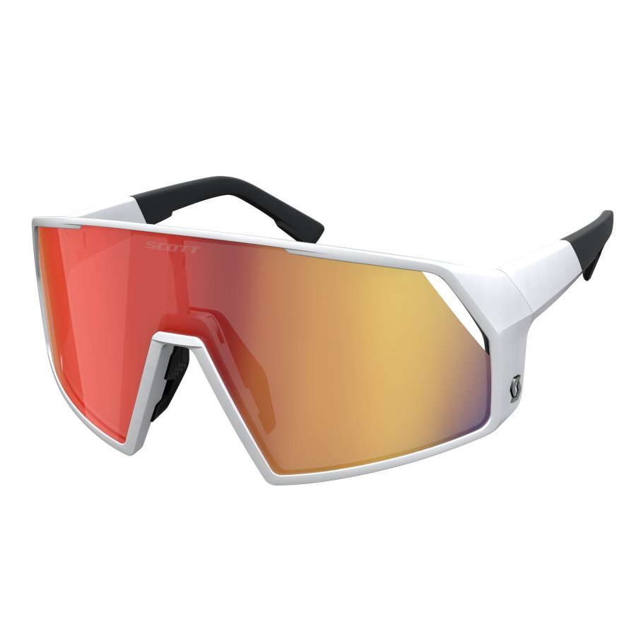 OCULOS DE SOL SCOTT PRO SHIELD - WHITE MATT/REDN CHROME